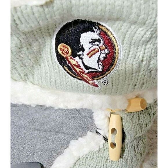 Top Sox Sherpa Lined Cozy Slippers Women's Non-Slip Size‎ M/L 7-9 NWT - Picture 4 of 8